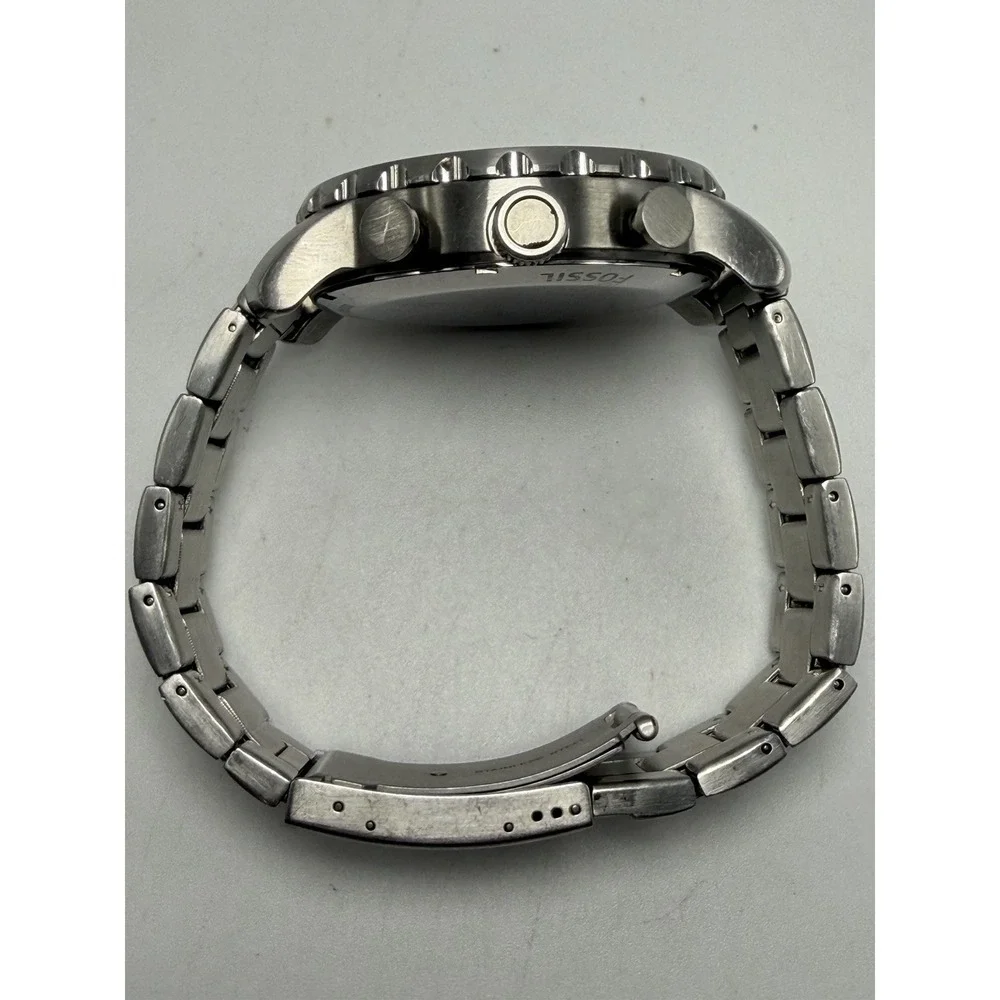 Fossil JR-1353 New Battery Nate Chronograph Mens Watch 49MM 8